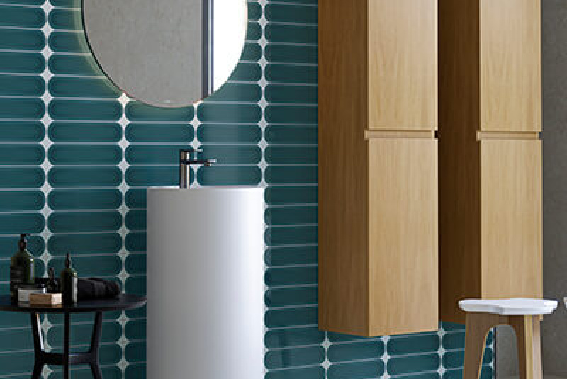 Kúpeľňové obklady a dlažby / cifre ceramica  - foto