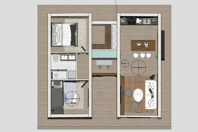 Stavby / WOODIE 5 _ 9 x 8,3 m - foto Stavby / WOODIE 5 _ 9 x 8,3 m - foto
